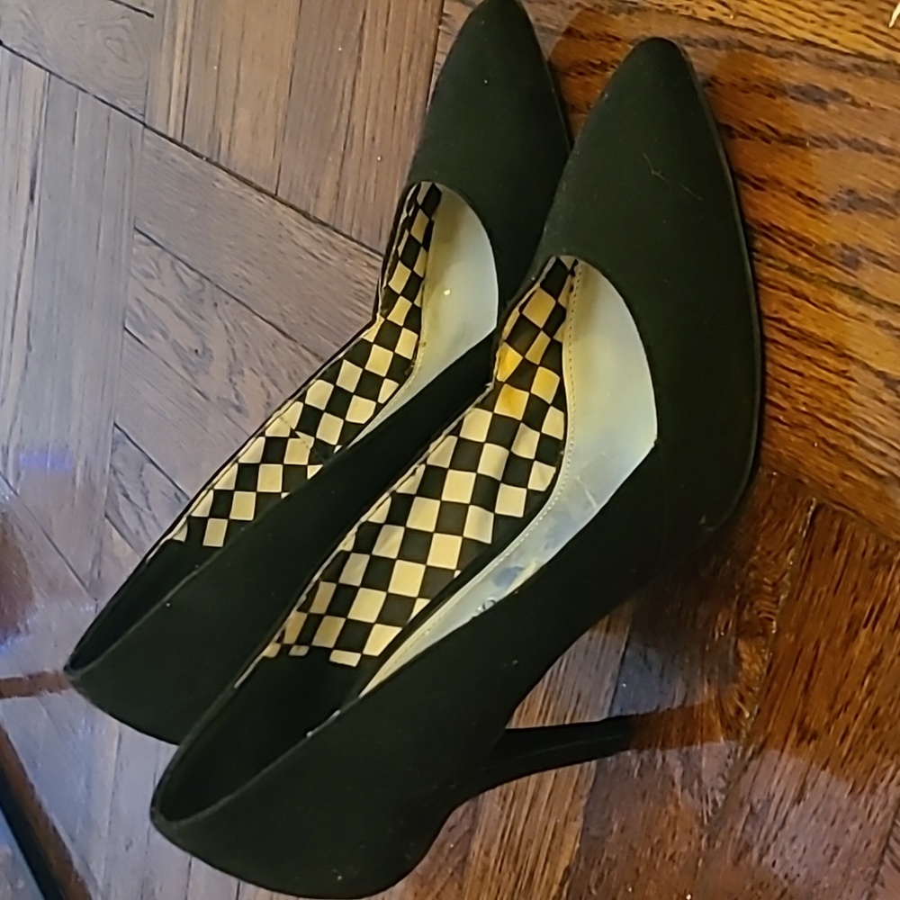 Black Christian Siriano Heels